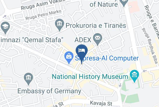 Tirana - Allure Boutique Hotel Maps