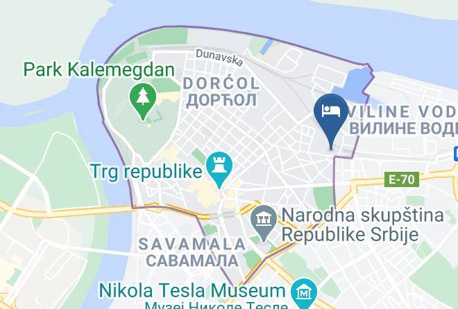 Belgrade City - Allure Caramel Hotel By Karisma Maps