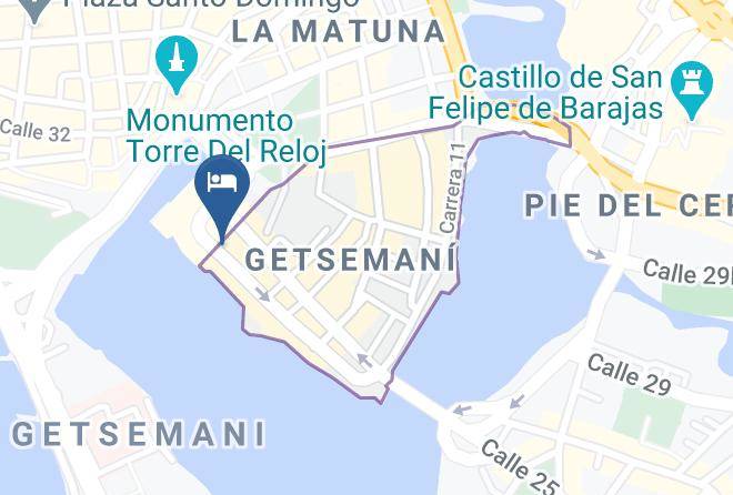 Cartagena De Indias - Allure Chocolat Maps