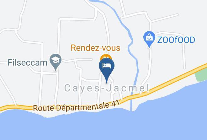 Jacmel - Allure Royale Hotel Maps