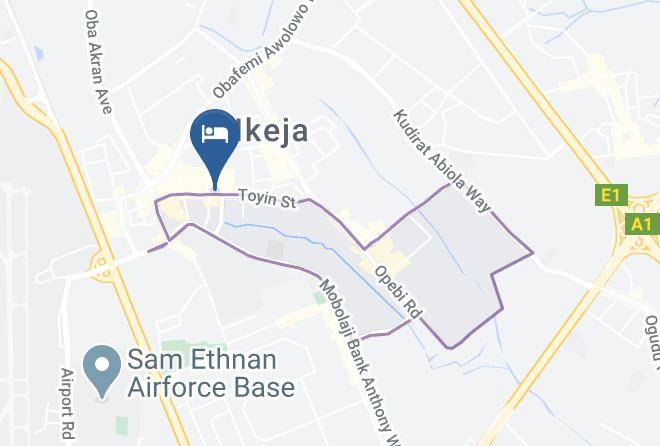 Ikeja - Alluring View Hotel Maps