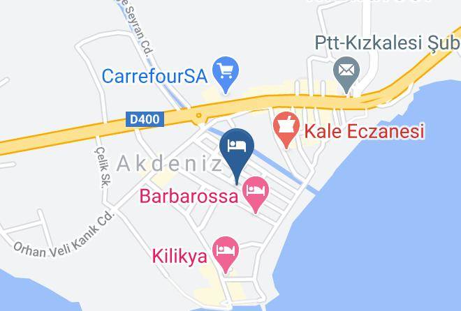 Erdemli - Harvest Hotel Maps