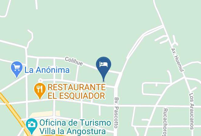 Villa La Angostura - Alma Andina Hosteria Maps