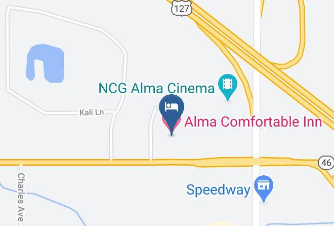 Gratiot County - Alma Comfortable Inn Maps