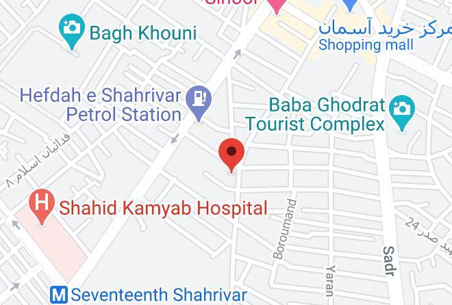 Birjand - Alma Hotel Maps