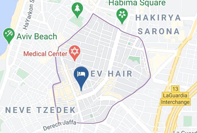 Tel Aviv Yafo - Alma Hotel Maps