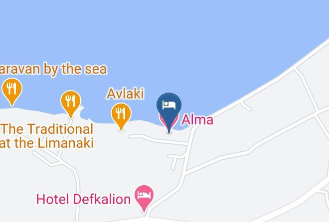 Lesvos - Alma Hotel Maps