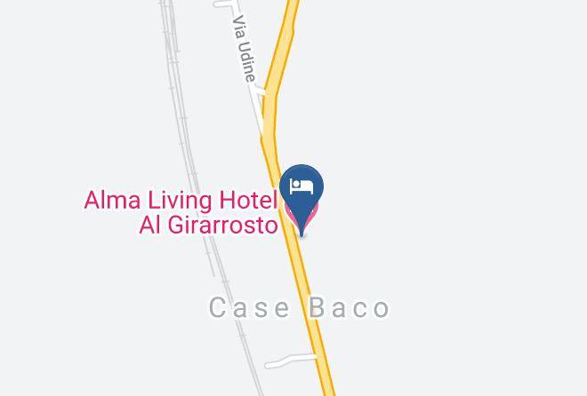 Udine - Alma Living Hotel Al Girarrosto Maps