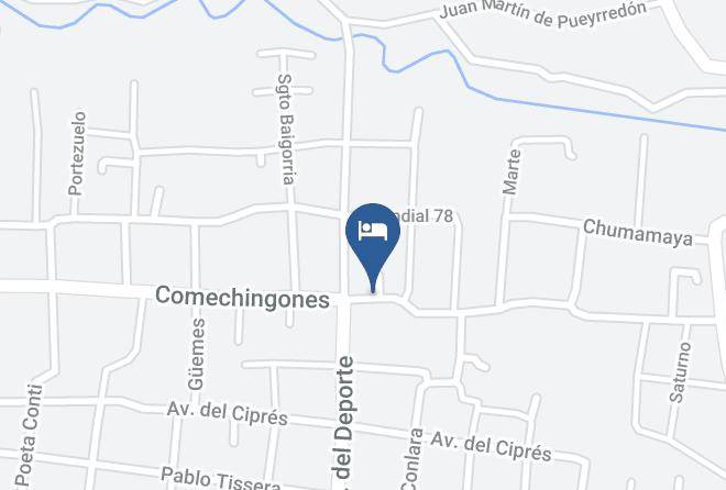 Santa Rosa Dellara - Alma Mora Cabanas Maps