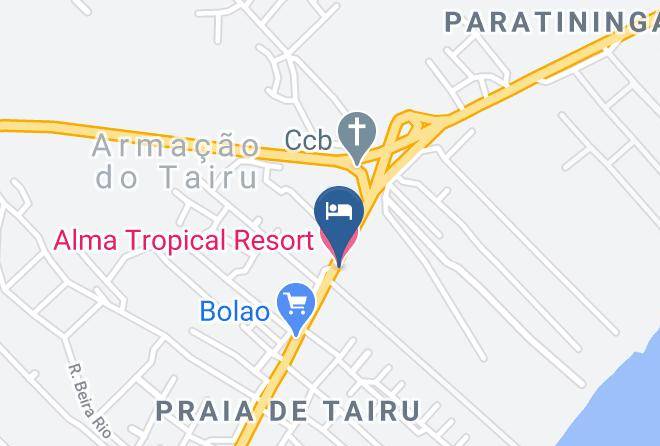 Vera Cruz - Alma Tropical Resort Maps