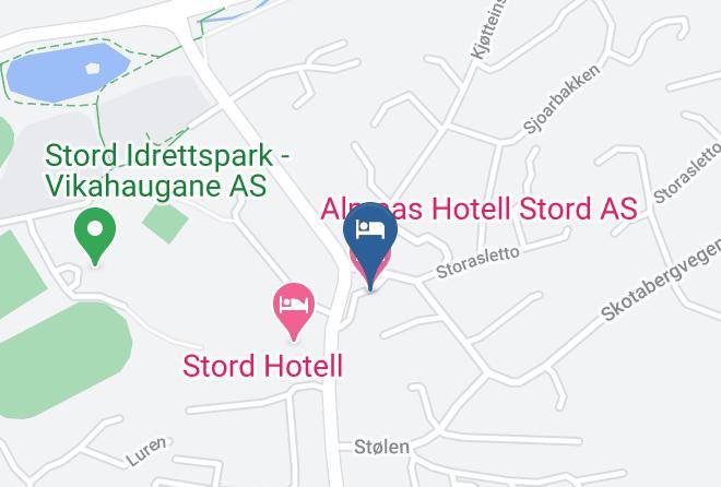 Stord - Almaas Hotell Stord As Maps
