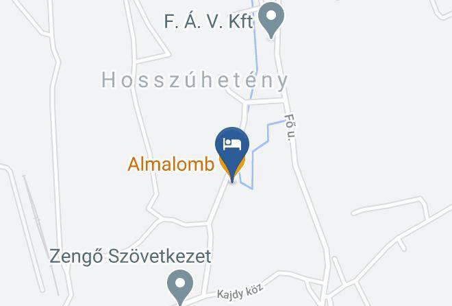 Hosszuheteny - Almalomb Maps
