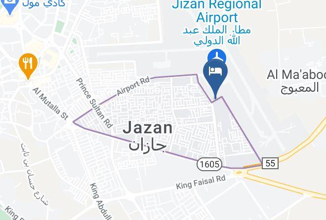 Jazan - Almamcha Hotel Maps