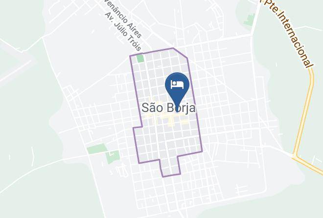 Sao Borja - Al Manara Hotel Maps