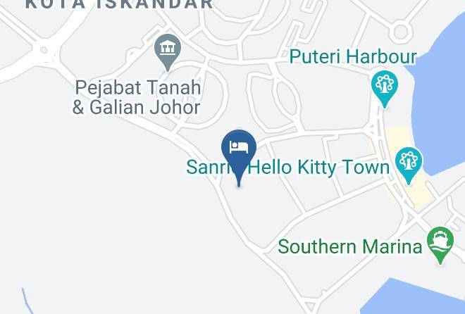 Johor Bahru - Almas Puteri Harbour By Oca Host Maps