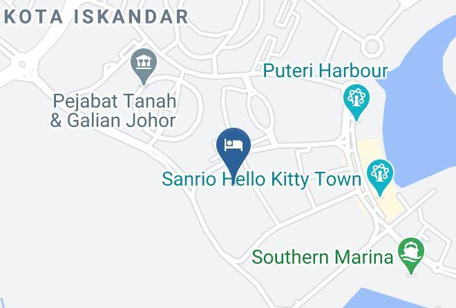 Johor Bahru - Almas Puteri Harbour Uha Shortstay Maps