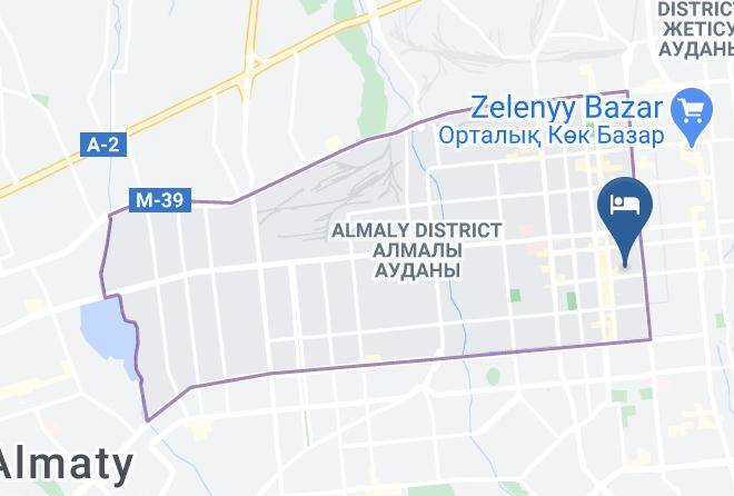 Almaty City - Almaty Hotel Maps