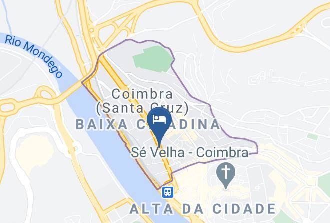 Stay Hotel Coimbra Centro Map