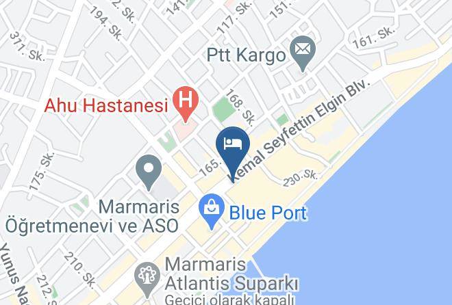 Marmaris - Almena Hotel Maps