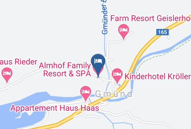 Schwaz - Almhof Family Resort & Spa Maps