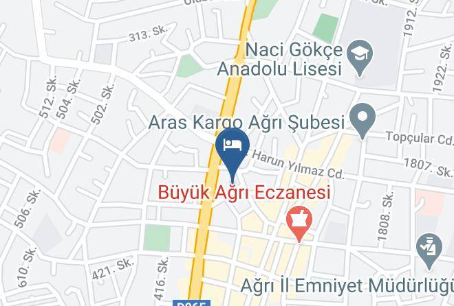 Agri Yavuz - Almira Hotel Maps