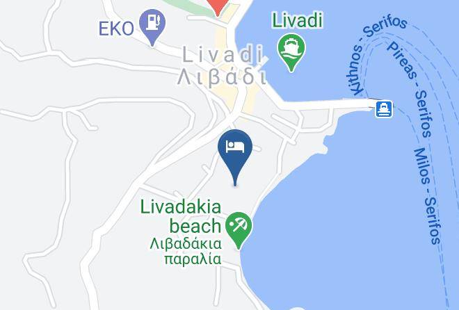 Milos - Almiriki Serifos Maps