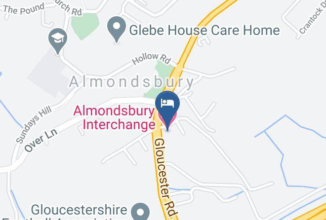 Almondsbury Interchange Hotel Map