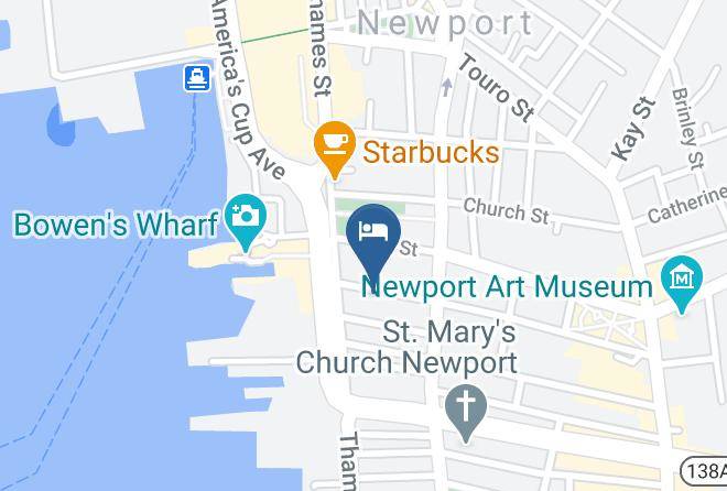 Newport - Almondy Inn Maps