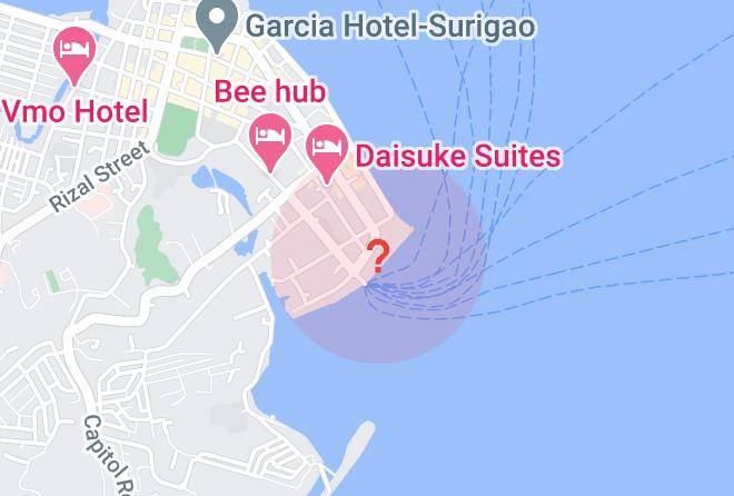 Surigao Del Norte - Almont Beach Resort Maps