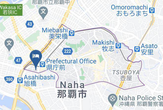 Almont Hotel Naha Kenchomae Map