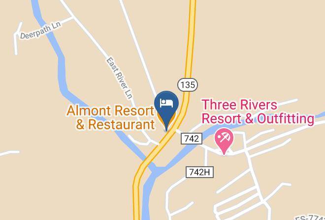 Gunnison - Almont Resort & Restaurant Maps