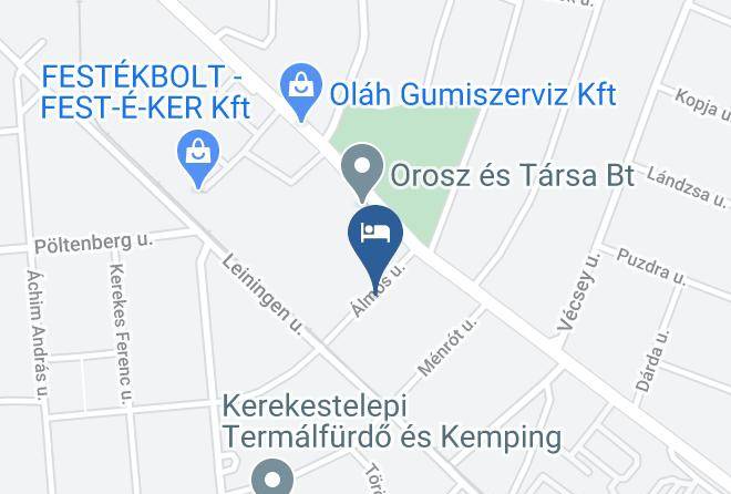 Debrecen - Almos Vendeghaz Maps