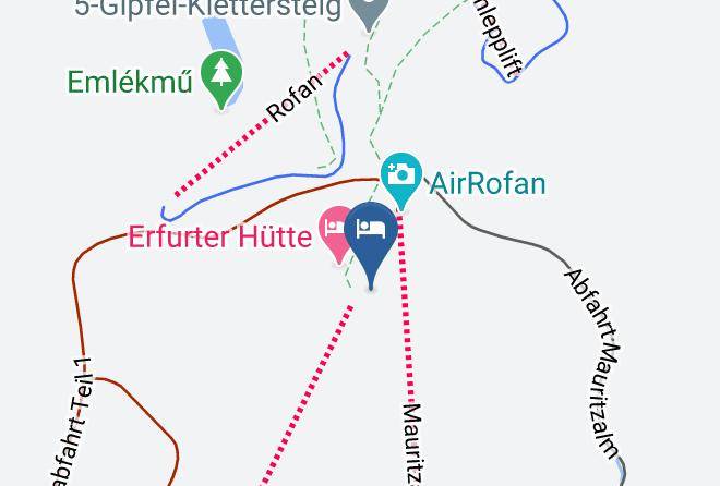 Schwaz - Almstuberl Rofan Maps