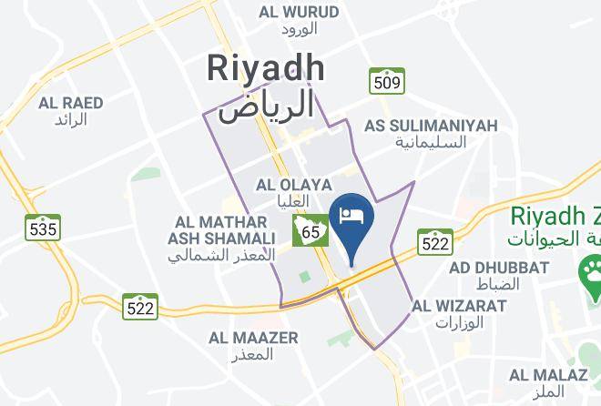 Riyadh - Almuhaidb Hotel Maps