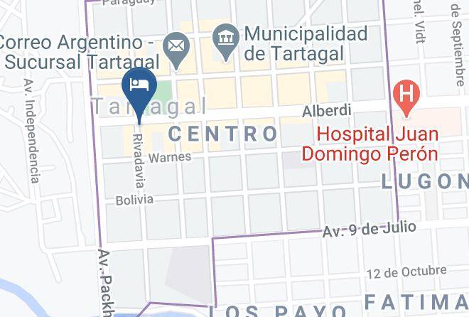 General Jose De San Martin - Almunecar Hotel Maps
