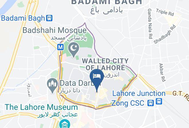 Islamabad - Al Nazir Hotel & Restaurant Maps