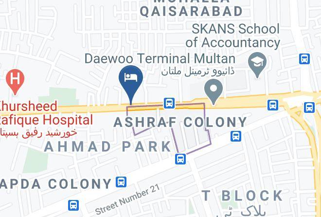 Islamabad - Al Noor Hotel&hafeez Banquet Hall Maps
