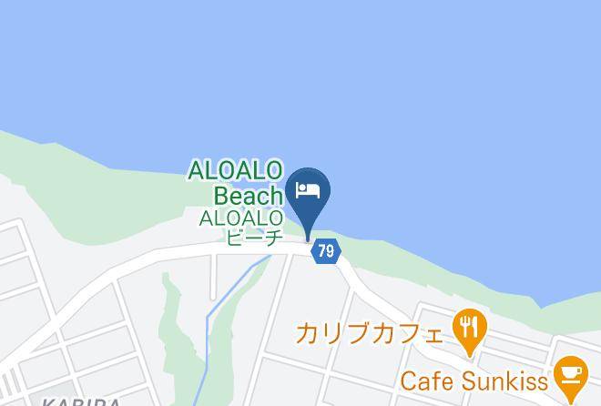 Aloalo Beach Map