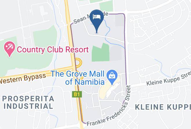 Windhoek - Aloe Travel Lodge Maps