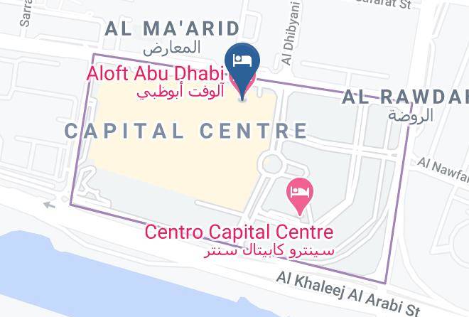 Abu Dhabi - Aloft Abu Dhabi Maps