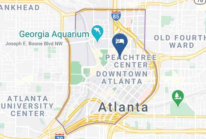 Fulton - The Westin Peachtree Plaza Atlanta Maps