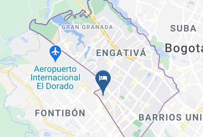 Bogota - Aloft Bogota Airport Maps