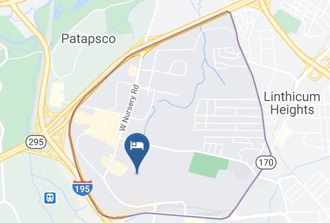 Anne Arundel - Aloft Bwi Baltimore Washington International Airport Maps