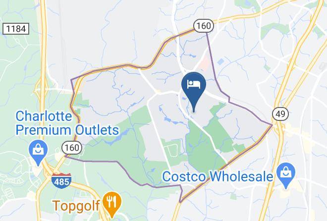 Mecklenburg - Aloft Charlotte Airport Maps
