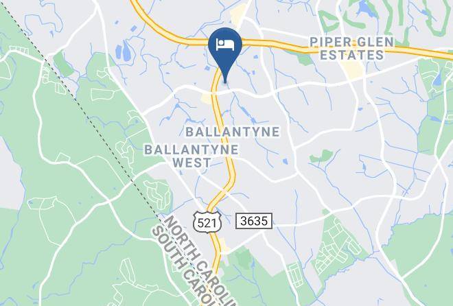 Mecklenburg - The Ballantyne A Luxury Collection Hotel Charlotte Maps