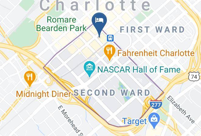 Mecklenburg - Aloft Charlotte Uptown At The Epicentre Maps