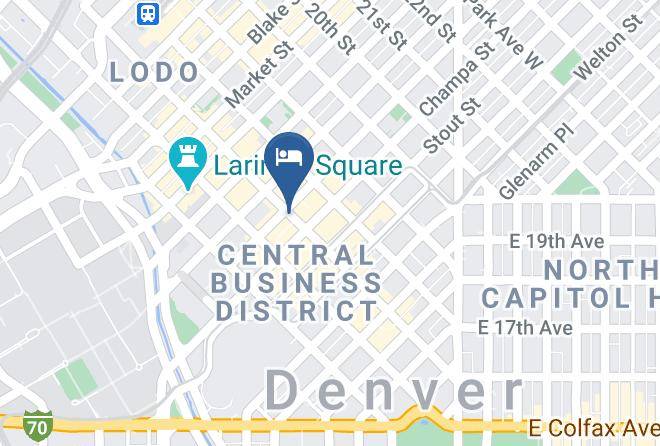 Denver - Courtyard By Marriott Denver Downtown Maps