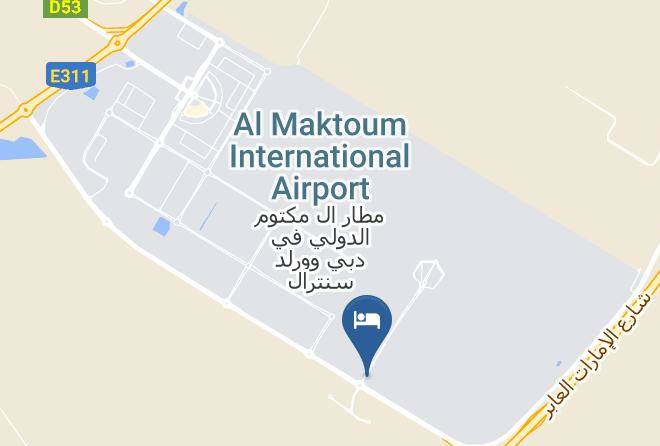 Dubai - Aloft Dubai South Maps