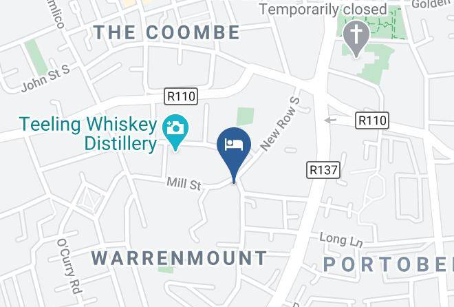 Aloft Dublin City Map