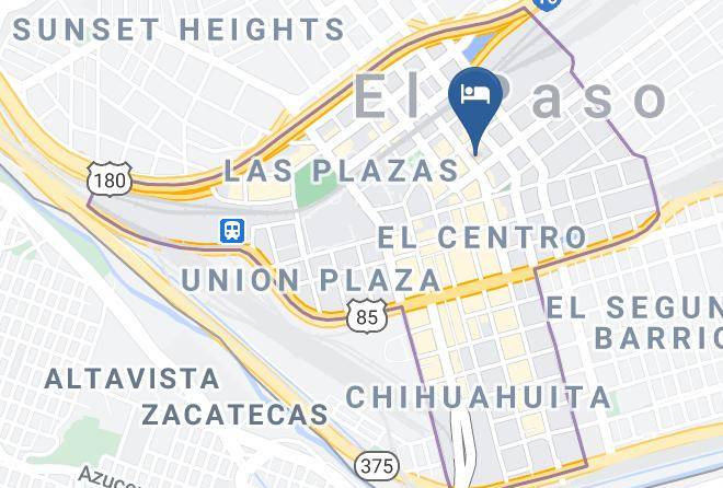 El Paso - Aloft El Paso Downtown Maps